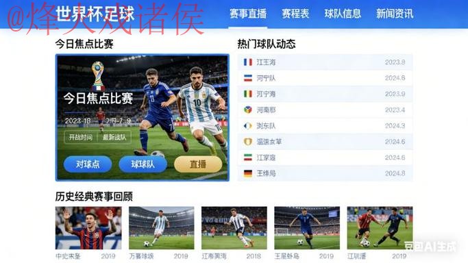 2026世界杯直播平台全站